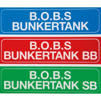 STICKER, BOBS BUNKERTANK +SB +BB