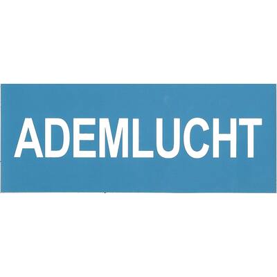 ROHRAUFKLEBBER ADEMLUCHT (NIEDERLÄNDISCH) 20 X 8 CM