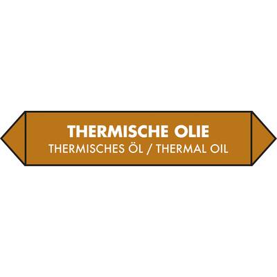 STICKER, THERMISCHE OLIE