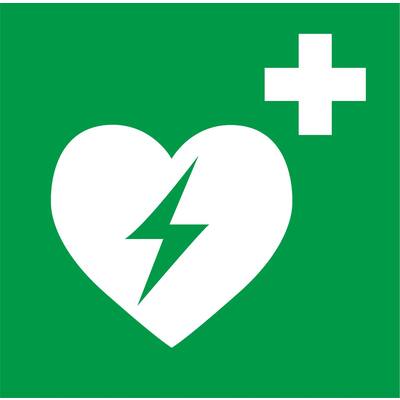 STICKER, AED