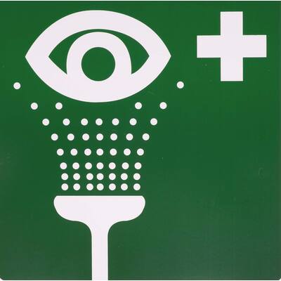 STICKER EYE SHOWER 20 X 20 CM