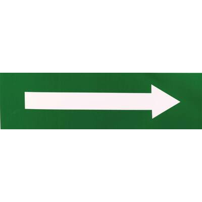 STICKER EMERGENCY ROUTE 25 X 8  CM
