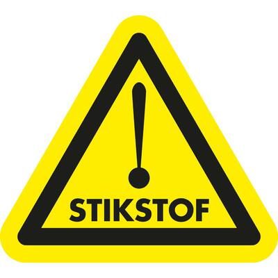 STICKER STIKSTOF (DUTCH) 20 X 20 X 20 CM