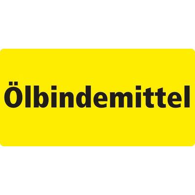 AUTOCOLLANT ÖLBINDEMITTEL (ALLEMAND) 20 X 10 CM