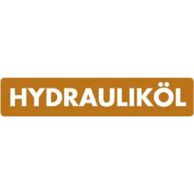 AUFKLEBER HYDRAULIKÖL 10 X 2 CM