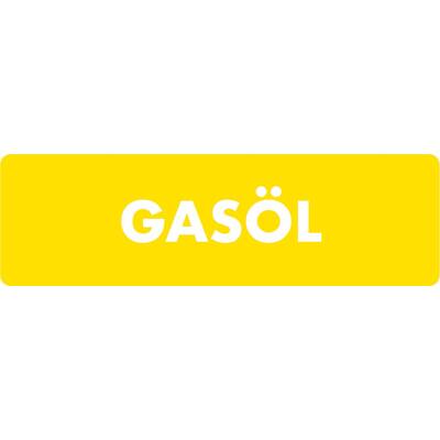 STICKER, GASÖL