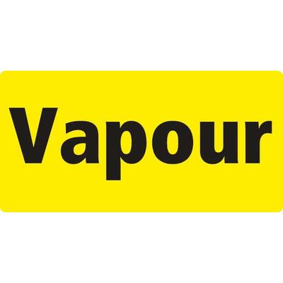 AUFKLEBER VAPOUR 20 X 10 CM