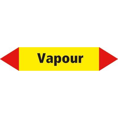 STICKER VAPOUR (DUITS) 15 X 3 CM