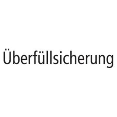 STICKER, ÜBERFÜLLSICHERUNG