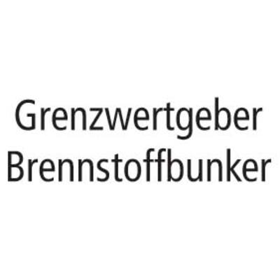 AUTOCOLLANT GRENZWERTGEBER BRENNSTOFFBUNKER (ALLEMAND) 10 X 4 CM