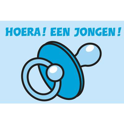 VLAG, HOERA! EEN JONGEN!