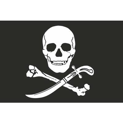 VLAG, PIRATEN (JOLLY ROGER)