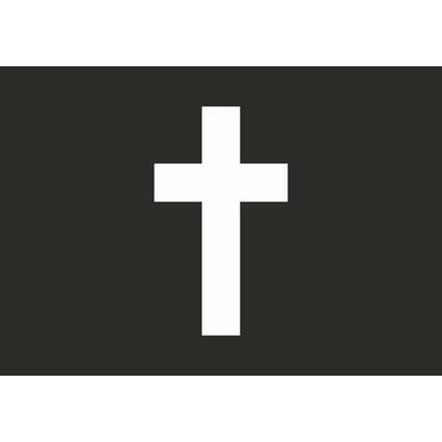 +MOURNING FLAG CATHOLIC 150X225 CM