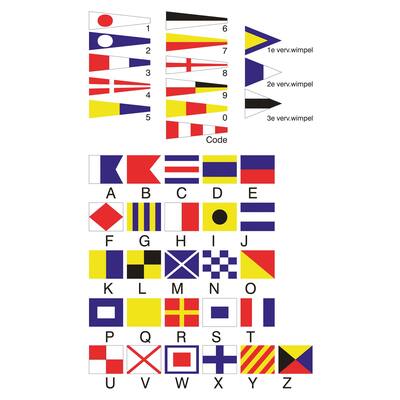 VLAG, SET VAN 40 SEINVLAGGEN