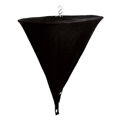 CÔNE DE SIGNALISATION SCHWARZ TOILE DE VOILE  60CM
