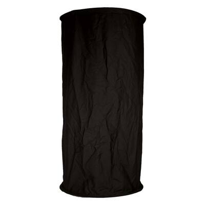SIGNALZYLINDER SCHWARZ SEGELTUCH 60X120 CM