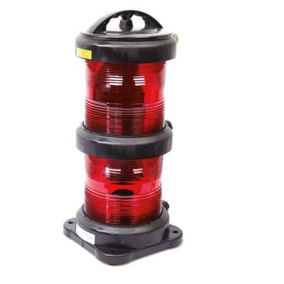DHR70N RUNDSCHEINENDE LATERNE ROT DUPLEX