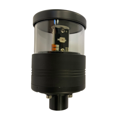 DHR40 LANTERENE LED RONDE BLEU, FIXATION TUYAU