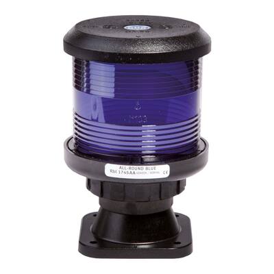 DHR35 LANTERN 360 DEGREE NAVIGATION LIGHT BLUE, BASE MOUNTING
