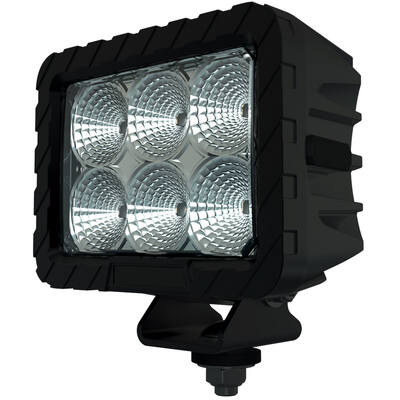 FLOODLIGHT LED MANTAGUA KERZO ZWART - 5200LM 9-30V (IP68) (BEAM ANGLE 60 DEGREES)