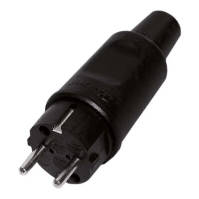 ZWARE VOLRUBBER CONTACTSTOP, 220 V