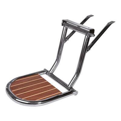 HYDROMAR STAINLESS STEEL FOOTREST TEAK 