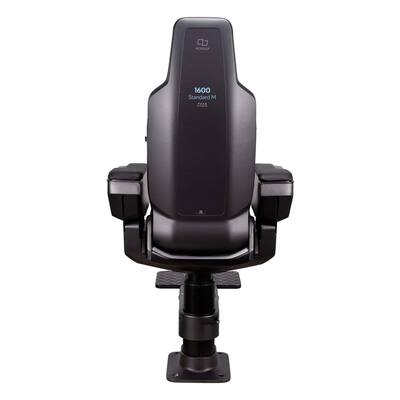 NORSAP 1600 COMFORT M OVAAL MET FLENSVOET 63/80 ZWART