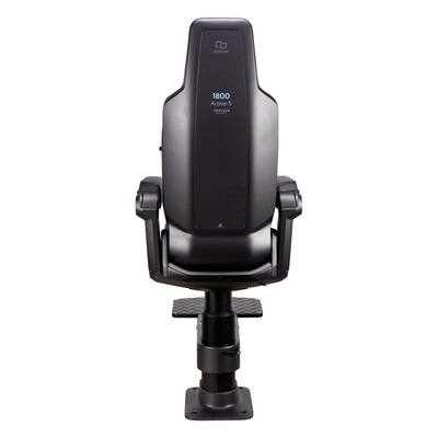 NORSAP 1800 COMFORT S, OVAAL, MET FLENSVOET 63/80 ZWART