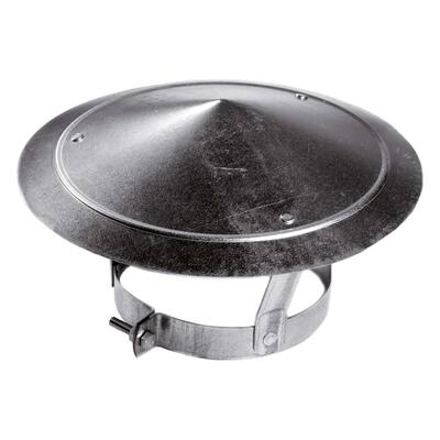 RAIN CAP FOR STOVE PIPE 105 - 111 MM         