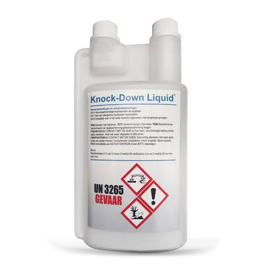 KNOCK DOWN LIQUID (BIOCIDE), CHEMICALS FOR CLEANING GAS OIL 1KG (12 STÜCK/KARTON)