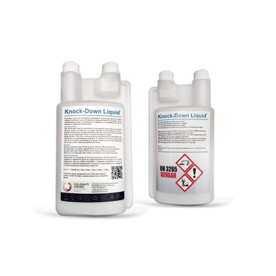KNOCK DOWN LIQUID (BIOCIDE), CHEMICALS FOR CLEANING GAS OIL 1KG (12 STÜCK/KARTON)