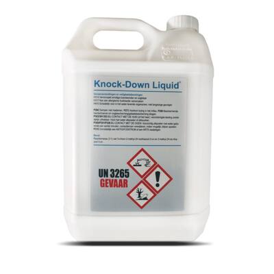 KNOCK DOWN LIQUID (BIOCIDE), PRODUITS CHIMIQUES POUR NETTOYAGE DU GASOIL 5KG (4 PIÈCE/BOÎTE)