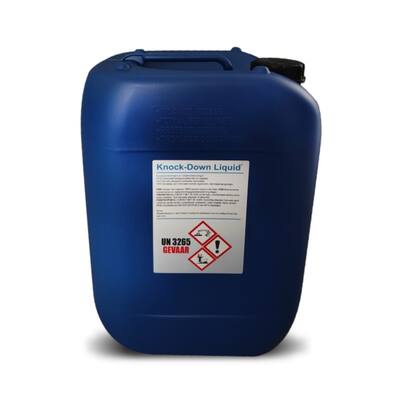 KNOCK DOWN LIQUID (BIOCIDE), PRODUITS CHIMIQUES POUR NETTOYAGE DU GASOIL  20KG