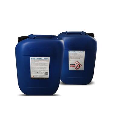 KNOCK DOWN LIQUID (BIOCIDE), PRODUITS CHIMIQUES POUR NETTOYAGE DU GASOIL  20KG