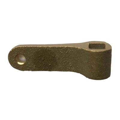 LOSSE BRONZEN KLEPBEUGEL VOOR KLEPKAST, IJSSELTOILET