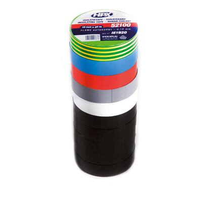 ISOLATIEBAND ASSORTI, 6 KLEUR, 20M