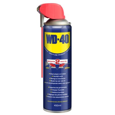 WD-40 MULTI-USE PRODUCT SPRAY SMART STRAW 450ML (6 STUK/DOOS)