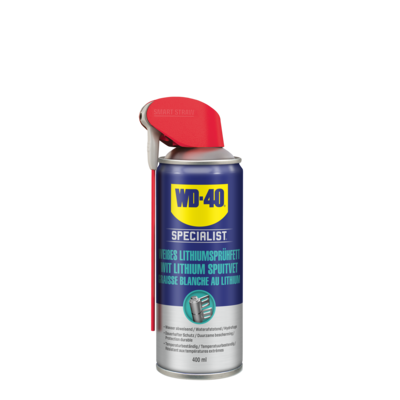 WD-40 SPECIALIST WIT LITHIUM SPUITVET 400ML (12 STUK/DOOS)