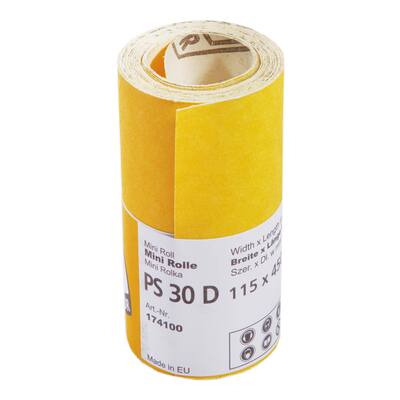 SCHUURBAND, PAPIER, ROL VAN 5 METER