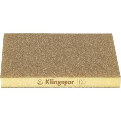EPONGE ABRASIVE (SW 501 TR) 96 X 123 X 12,5MM, GRAIN 220