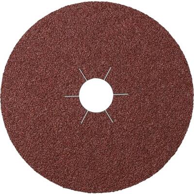 DISQUE FIBER (CS 561) 125 X 22MM, GRAIN 24 (25 DISQUE/BOÎTE)