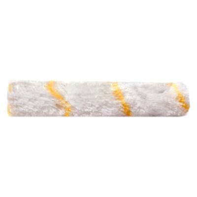 PAINT ROLLER PERLON WHITE WITH YELLOW STRIPE 15 CM (10 PIECE/BOX)
