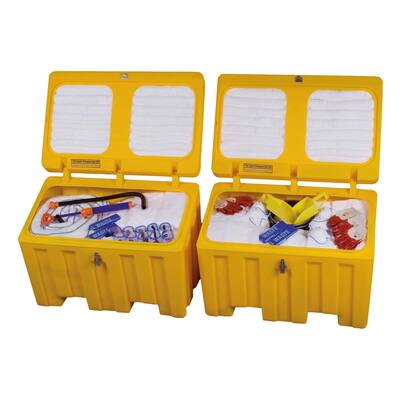 SOPEP OLIE SPILL RESPONSE KIT, 7 BARRELS