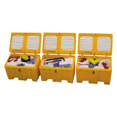 SOPEP OLIE SPILL RESPONSE KIT, 12 BARRELS