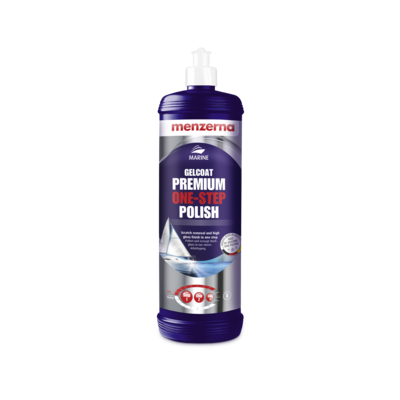 MENZERNA GELCOAT PREMIUM ONE-STEP POLISH (RED) 1,000ML