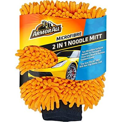 2-IN-1-WASCHHANDSCHUH AUS MIKROFASER