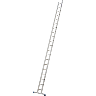 DUARIB SCHIFFSRAUMLEITER 24 QUADRATISCHE SPROSSEN + STABILISATORSTANGE 6,90M (FUSS BLAU / SCHWARZ)