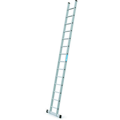 ZARGES SCHIFFSRAUMLEITER 14 QUADRATISCHE SPROSSEN + STABILISATORSTANGE 4,17M (FUSS SCHWARZ)