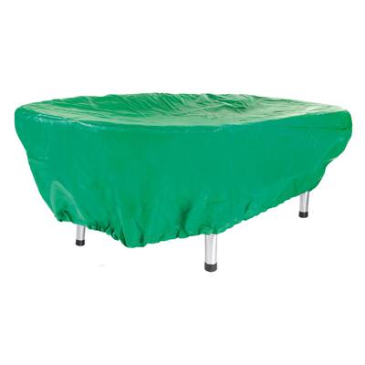 DRAHTSEILKORB HÜLLE, OVAL 250X125CM GRÜN