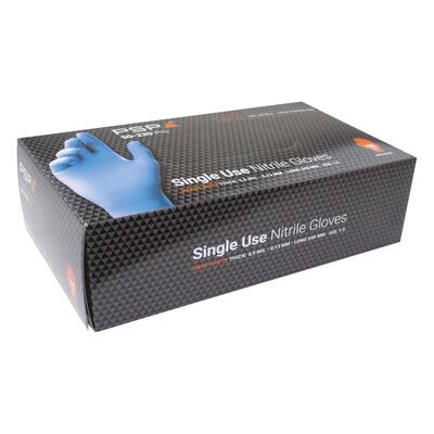 HANDSCHUH 50-235 ALLROUND SINGLE USE NITRILE, 100 ST, 07/S